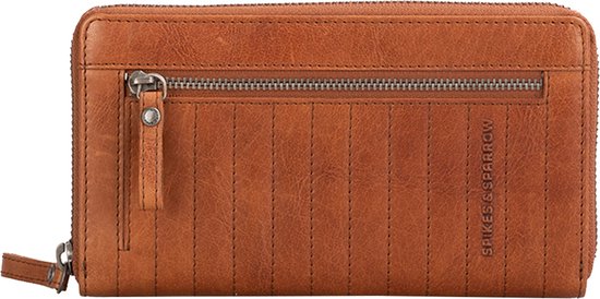 Spikes & Sparrow Dames Portemonnee / Wallet - Fay - Cognac