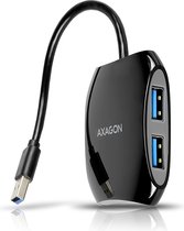 AXAGON HUE-S1B 4x USB3.0 QUATTRO Black Hub *USBAM *USBAF