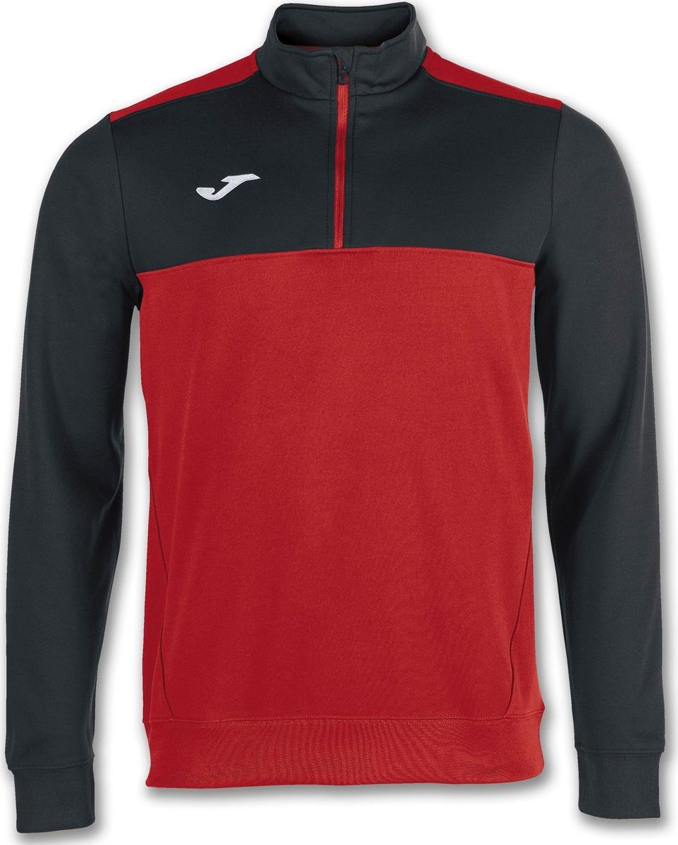 Joma Winner Ziptop Heren - Rood / Zwart | Maat: L