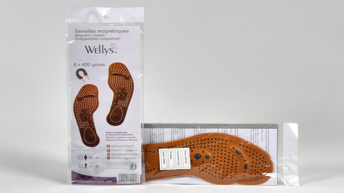 Wellys Small Acupuncture Insoles (Size:35-40) | bol.com