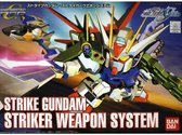 SD Gundam BB Warrior No.259 Strike Gundam Striker Weapon System