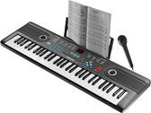 PIXMY - Piano Keyboard - 61Keys Maat M - MP5 - Digitale Piano - Keyboard Piano - Elektrische Piano - Elektronisch Orgel - Keyboard Piano Muziekinstrument 61 Toetsen Kinderen = MP20(KO)