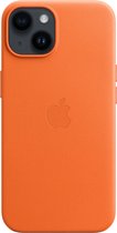 Apple Leren hoesje met MagSafe voor iPhone 14 Plus - Oranje