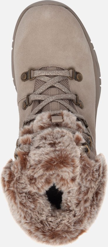 Skechers Trego-Falls Finest Dames Sneakers - Taupe - Maat 36