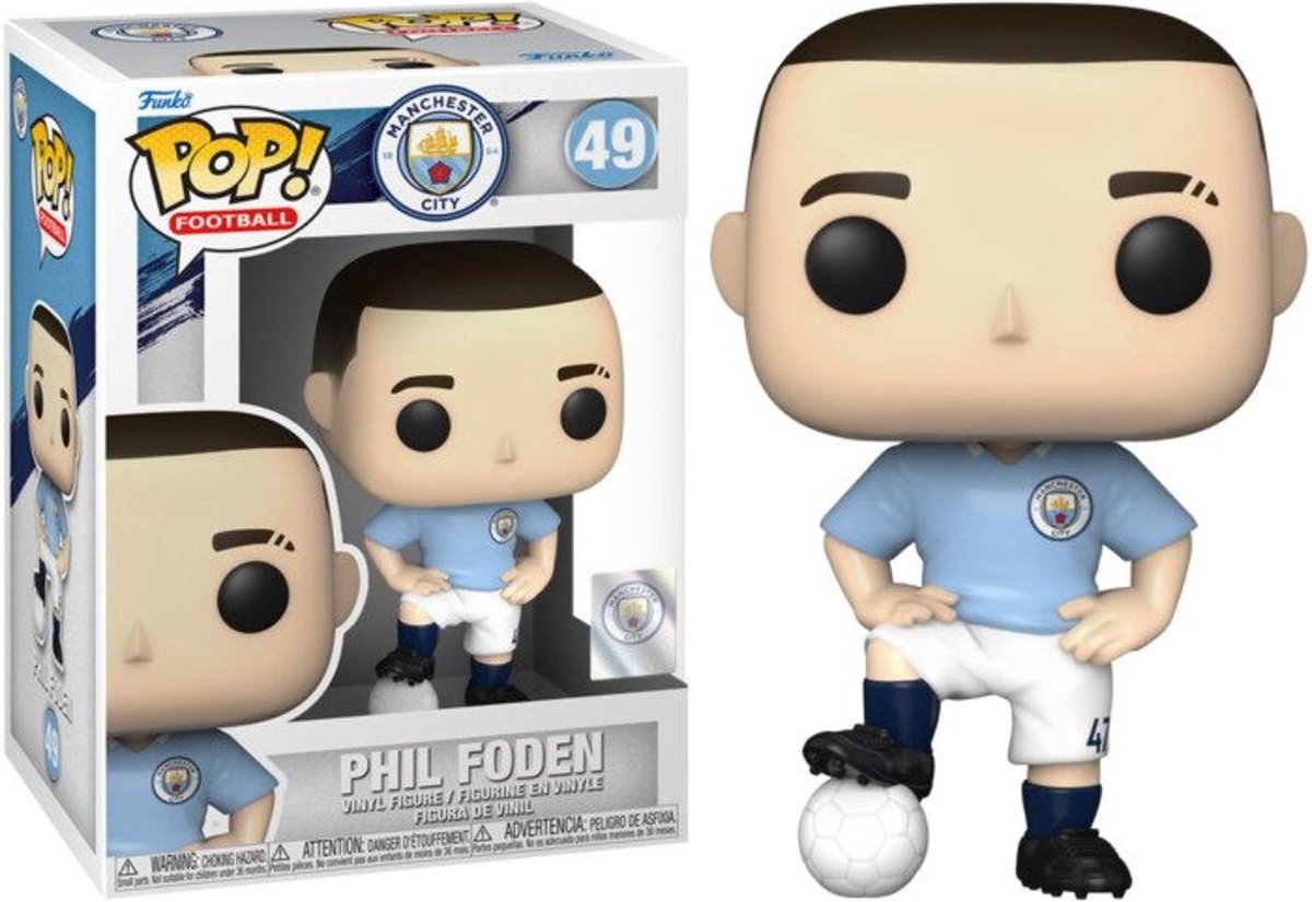Funko Pop! Voetbal: Manchester City - Phil Foden | bol