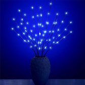 Set de branches de saule de Noël - 20 LED - Blauw