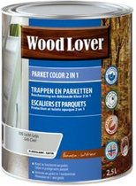 Wood Lover Parket Color 2 In1 2.5 Liter  Licht Grijs