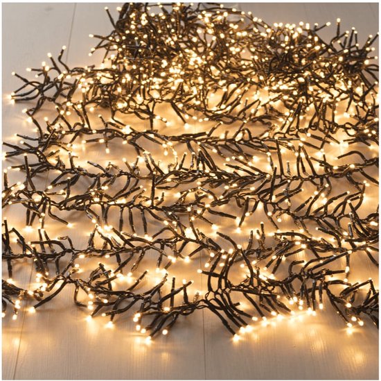 Kerstverlichting Clusterverlichting 1152 led lichtjes Extra warm