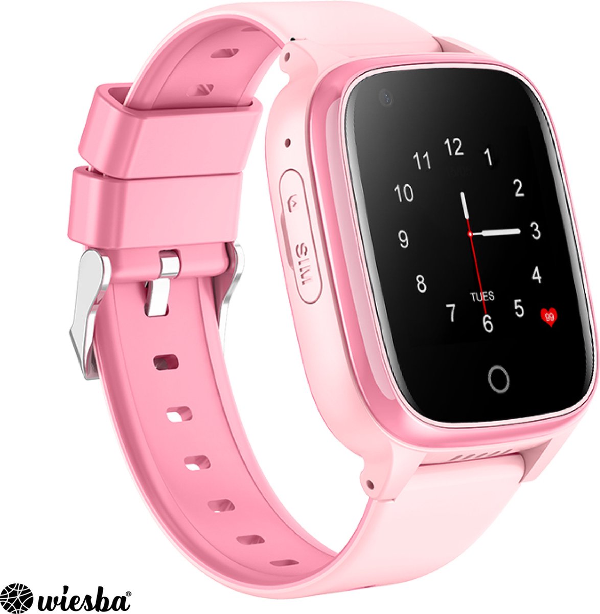 Kids smartwatch met GPS-tracker, 2-weg audio oproepen, voice chat, SOS-knop, helder touchscreen, polshorloge telefoon voor jongens en meisjes - Elari KidPhone2 (groen