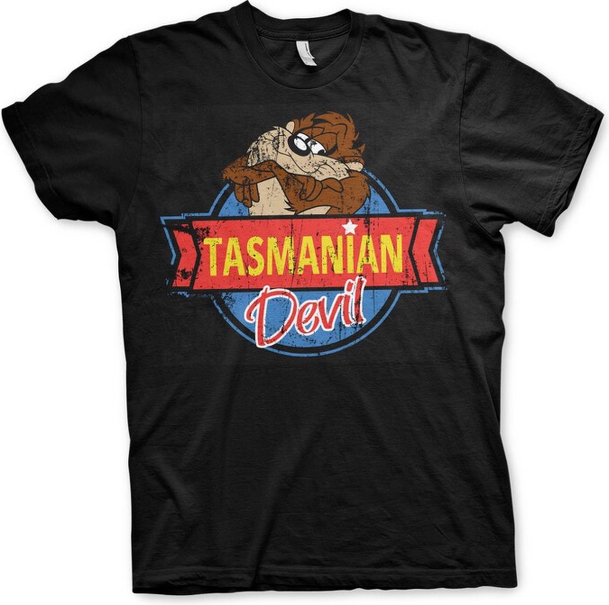Tasmanian Devil- Looney Tunes Shirt maat M