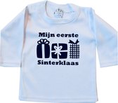 Stijlie Kids Mijn eerste Sinterklaas shirtje wit maat 68
