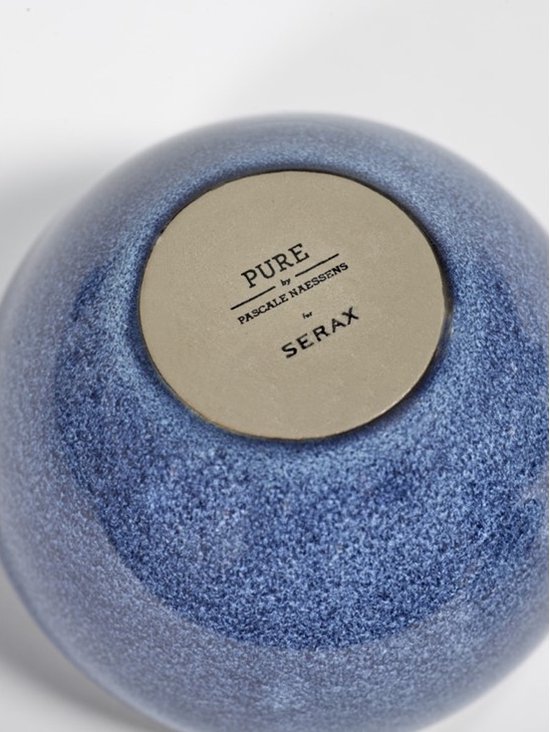 Serax Pascale Naessens Pot Pure avec couvercle D9cm H13cm bleu foncé