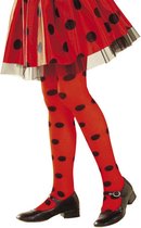 WIDMANN - Lieveheersbeestje legging voor meisjes - Rood - 92/104 (1-3 jaar)