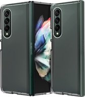 Lunso - Geschikt voor Samsung Galaxy Z Fold4 - TPU Backcover hoes - Transparant