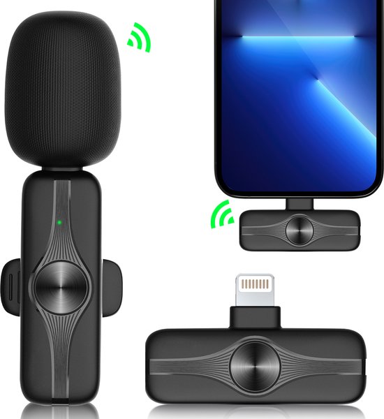 Autonoom Blauwdruk ei MATTI® Draadloze Microfoon - Bluetooth Microfoon - Microfoonset Dasspeld -  Voor Apple... | bol.com