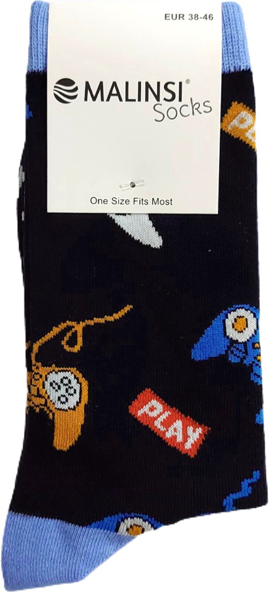 Malinsi® Grappige Sokken - I'm Gaming, Do not Disturb - Leuke Huissokken Heren - Gekke Cadeaus Cadeautjes Volwassenen - Funny Socks met Tekst - Cadeau voor Hem Mannen Papa Vader - Vaderdag Geschenk Kados Vaderdagcadeau Verjaardag Giftset — cadeau in Mode & Accessoires - foto 8