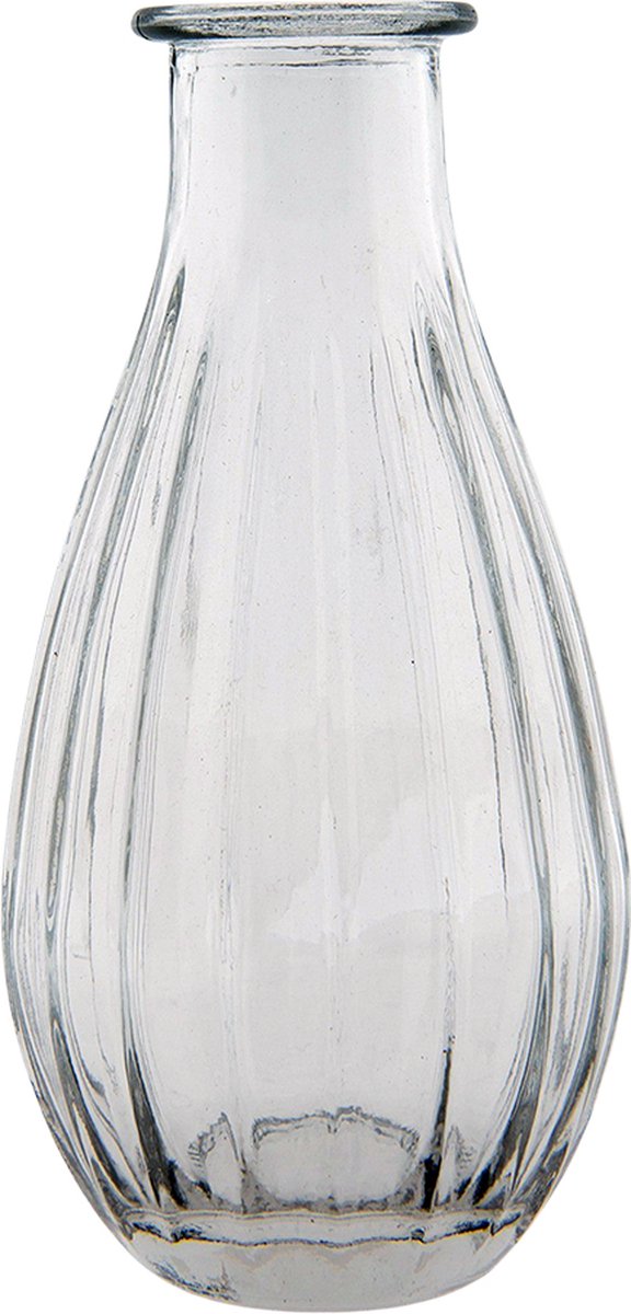 Clayre & Eef Vaas Ø 7x14 cm Glas