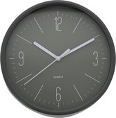 Horloge Murale Quartz Premium - Avec Crochet de Suspension - Grijs - Ø 20 cm
