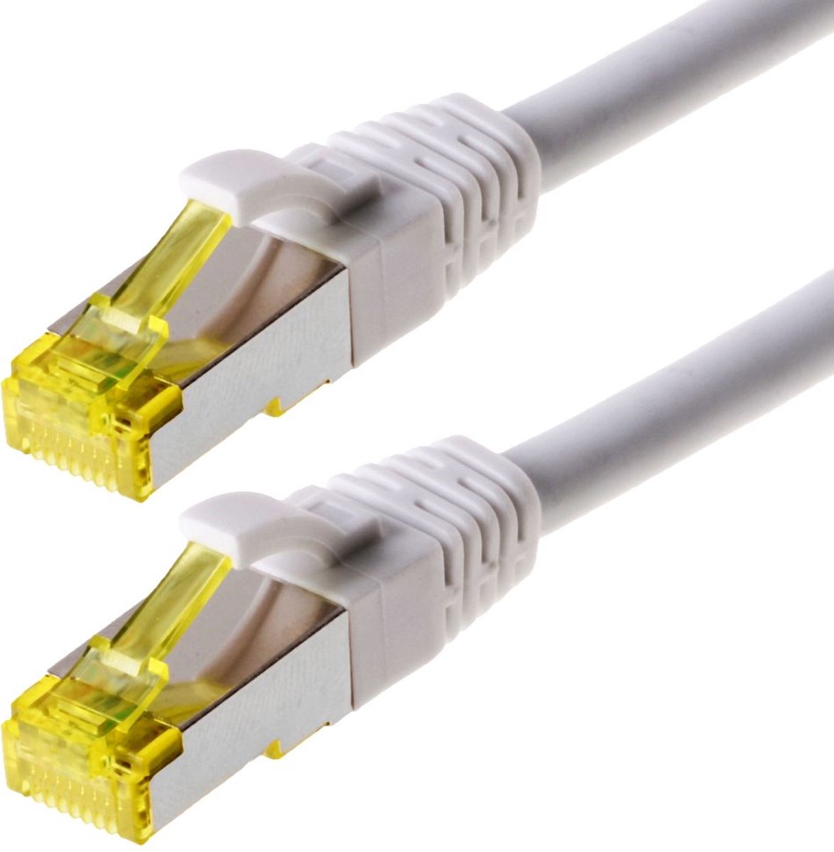 Helos 118150 netwerkkabel 15 m Cat6a S/FTP (S-STP) Wit