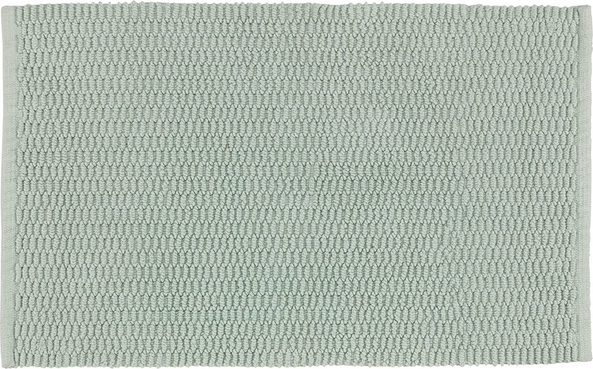 Wenko badmat Mona, badmat met trendy oppervlaktestructuur, wasbaar, 100% katoen