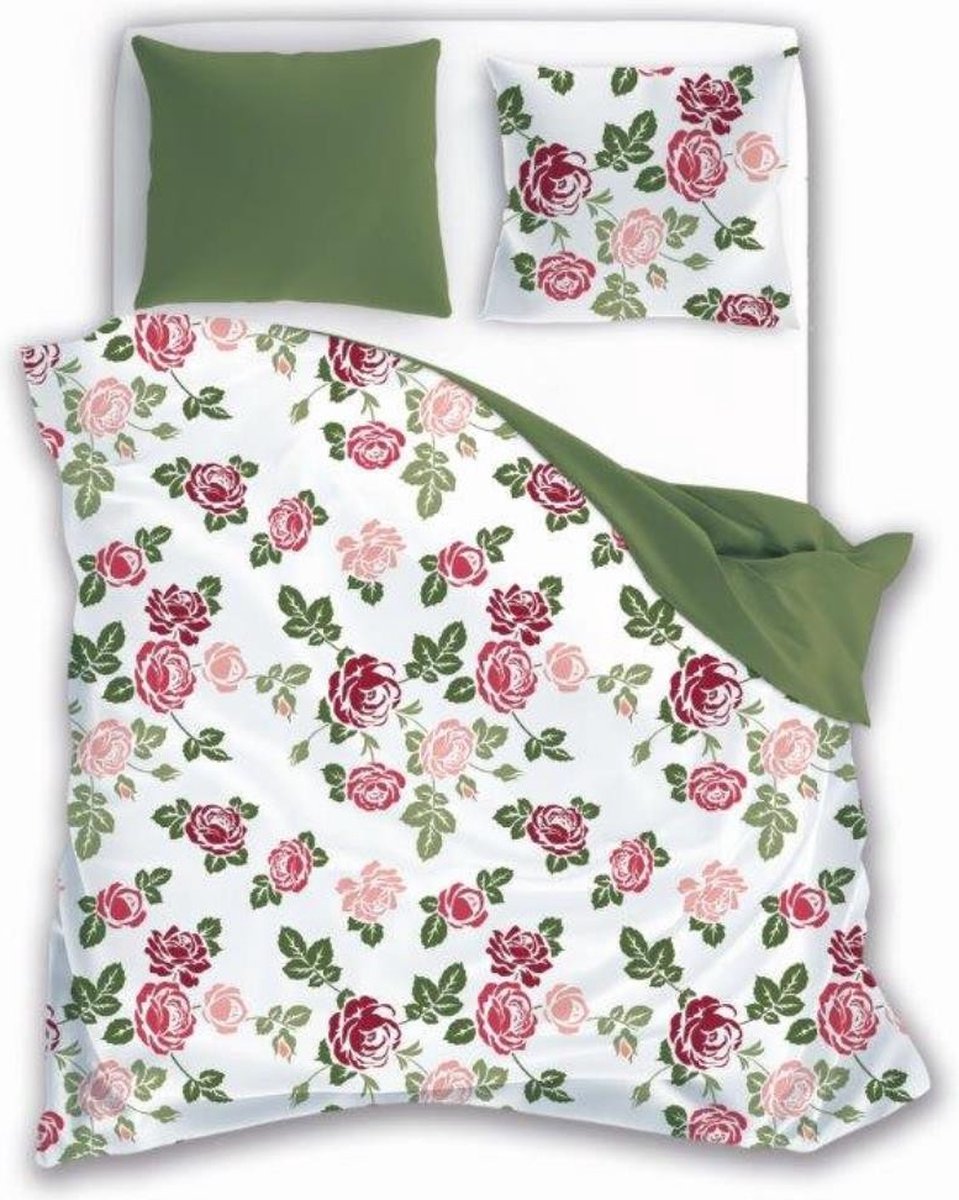 Faro Dekbedovertrek Old Roses 200 X 220 Cm - 70 X 80 Cm