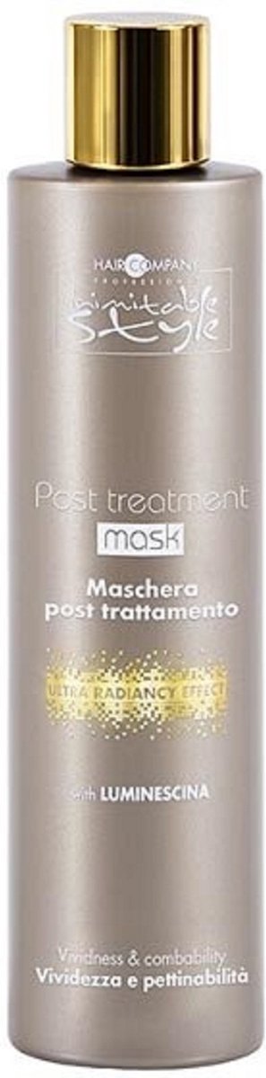 Hair Company Inimitable Style stabiliserend masker met zijde-extract en aloë vera 200 ml (8033075259907)