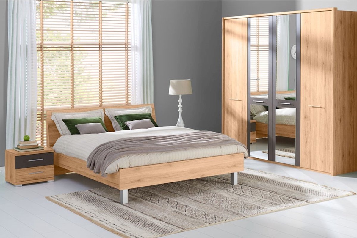Maxi Bed Glasgow - 160 x 210 cm - balkeneiken