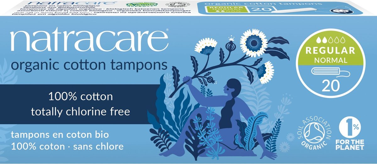 Goedkoopste Natracare Normale Tampons zonder Inbrenghuls