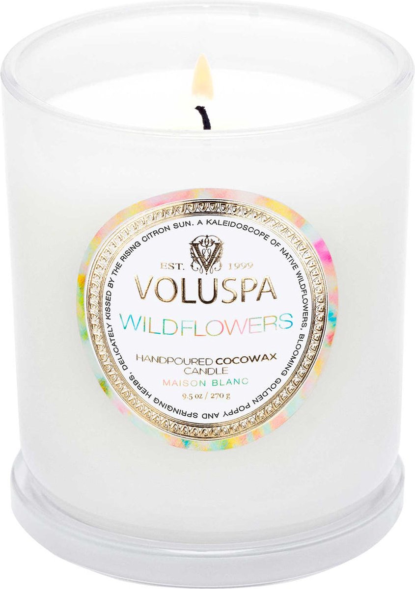 Voluspa - Classic candle - Wildflowers - Geurkaars - Geschenkverpakking