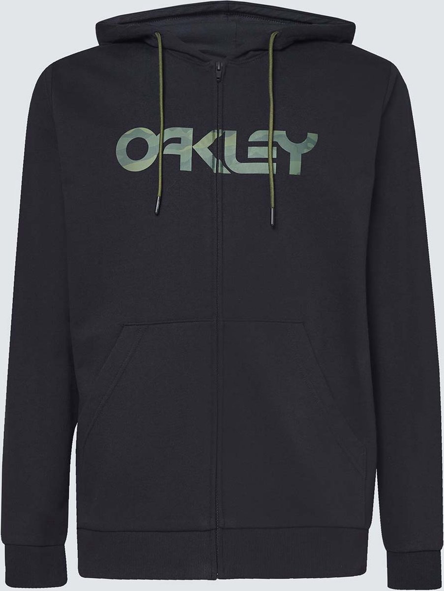 Oakley Teddy Full Zip Hoddie - Black/Core Camo