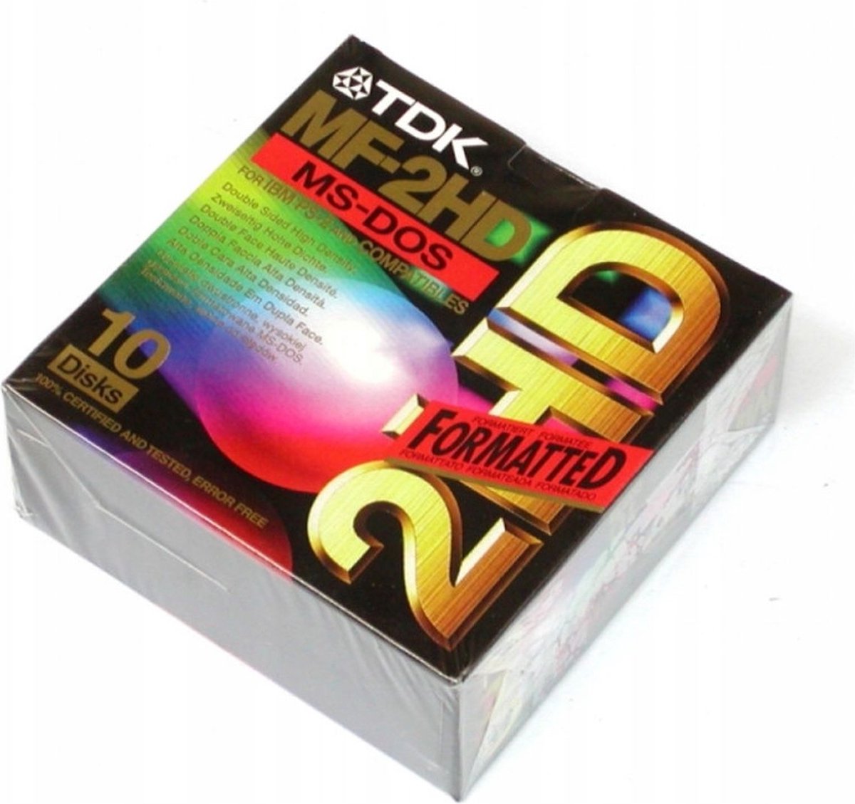 TDK MF2HD Floppy Disk 10 Pack / TDK Floppy Diskettes. bol