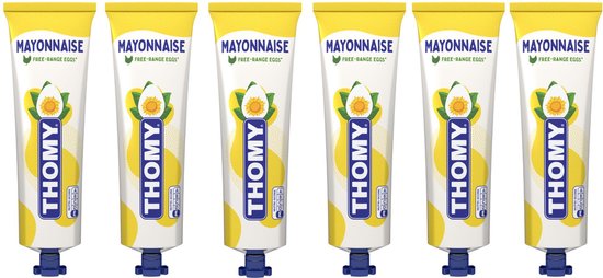 THOMY MAYONNAISE TUBE VOORDEELPACK 10 X 265 GR. THT 02/2025