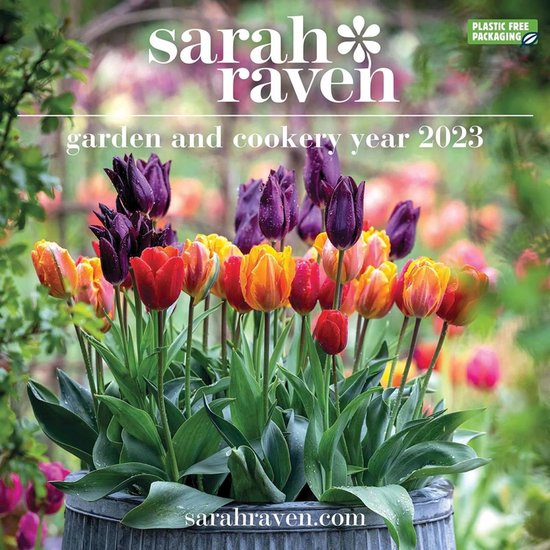 Calendrier Mural 2026 Sarah Raven - Jardin Et Cuisine, Format Carré 30x30 Cm