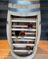 Wijnrek cigar wijnvat - 160 liter - kastanjehout - wijnopslag - wijnton - wijnmeubel - drankkast