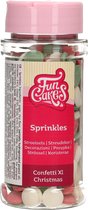 FunCakes Sprinkles Taartdecoratie - Confetti XL - Kerst - 55g