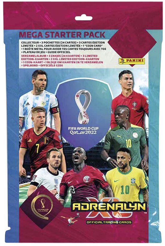 Panini Fifa World Cup Qatar 2022 Adrenalyn Xl Mega Starter Pack