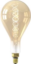 Bol.com Calex LED Flex Filament Splash 220-240V 3W 250lm E27 PS160 Gold 2100K Dimmable aanbieding