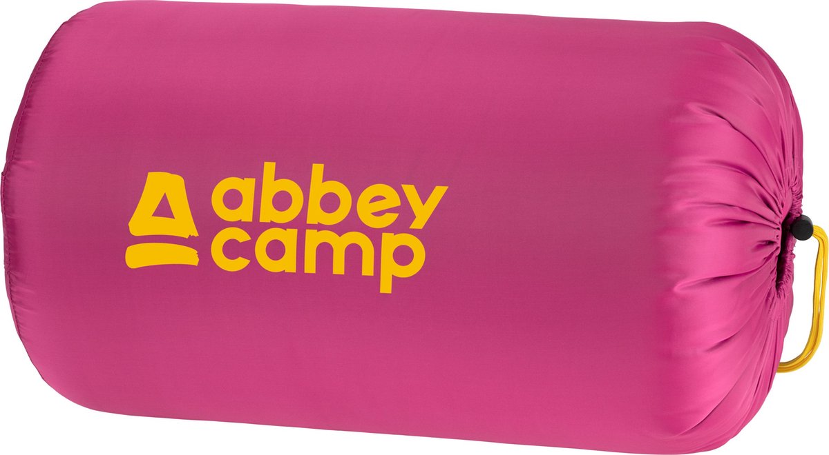 Abbey Camp Slaapzak - Junior - Roze - 140 x 70 cm - Timbuktu-11 | bol