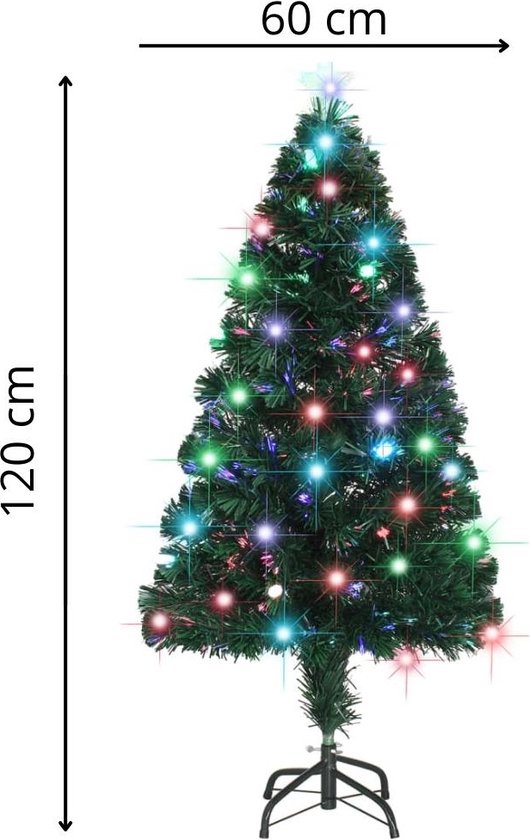Sapin De Noël Artificiel Lumineux Vert 120 Cm - Sapin et accessoire
