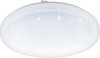 EGLO Frania-s Plafondlamp - LED - Ø33 cm - 1-lichts - Wit/kristaleffect