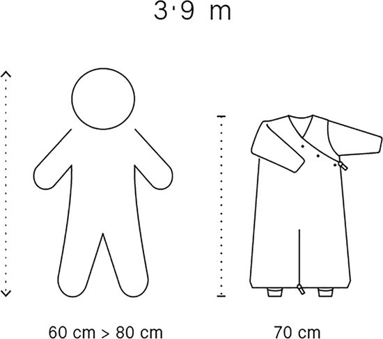 BEMINI Babyslaapzak - MAGIC BAG 4-12m - TOG 1.5 - Gewatteerd comfort - Stone — afbeelding 2