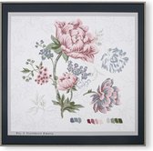 Laura Ashley | Tapestry Floral - Canvas met details - 60x60 cm