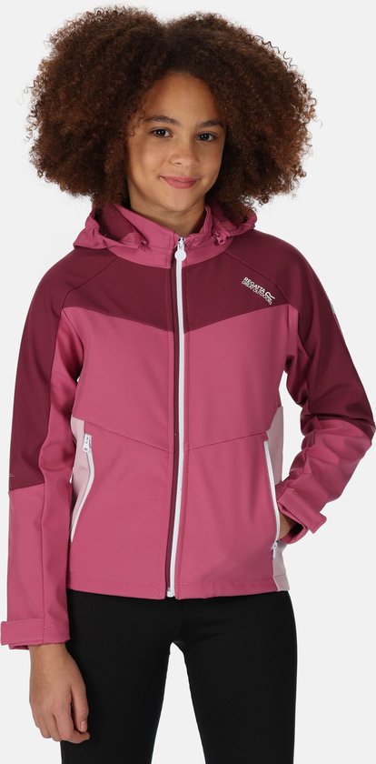 De Regatta Eastcott Ii Fleece Met Volledige Rits - Kinderen - Waterdicht - Ademend - Paars