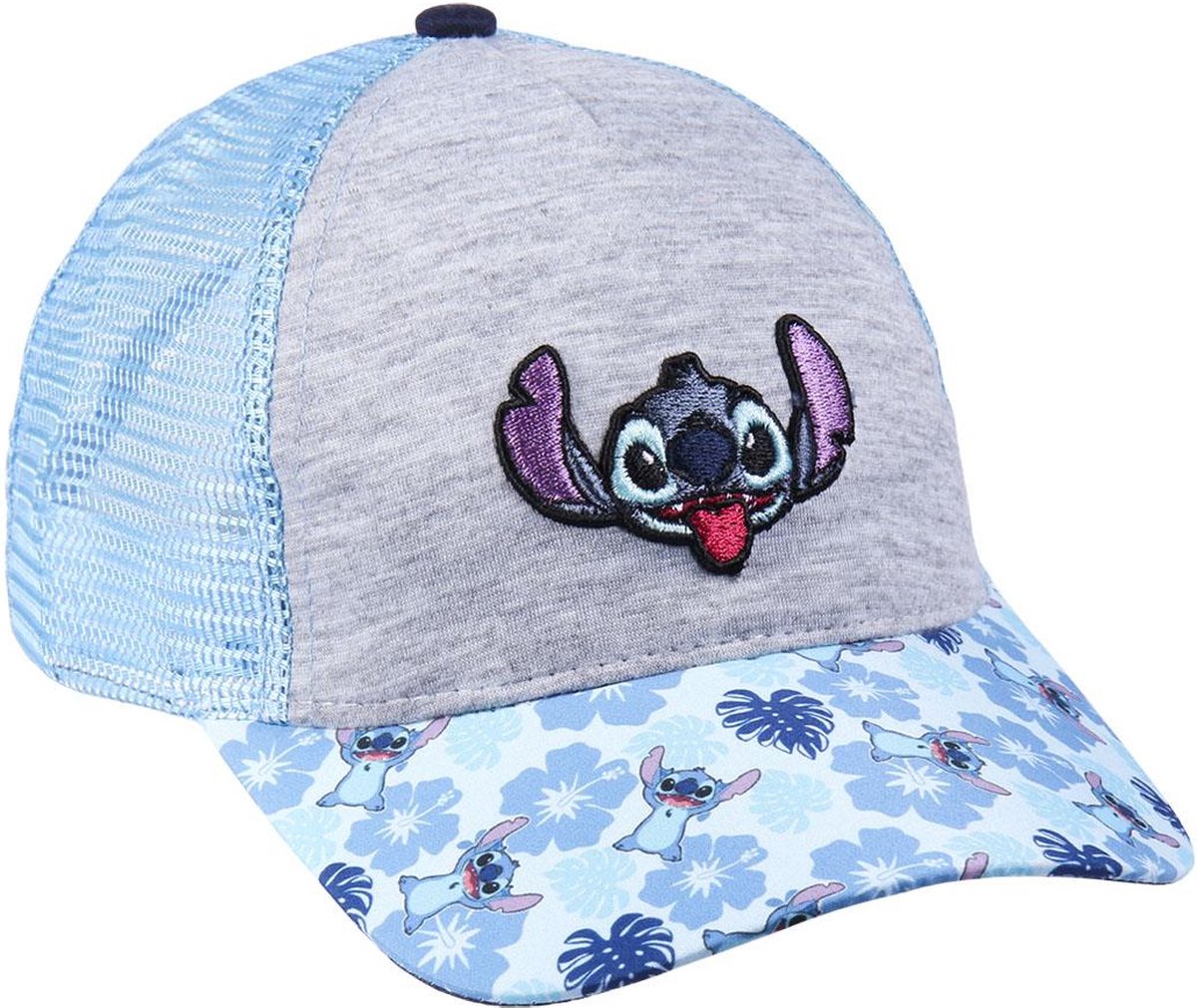 Lilo & Stitch - Stitch Embroidery Blue Cap for Kids