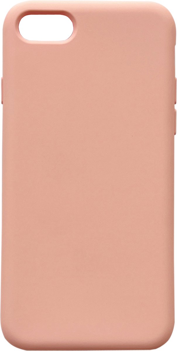 Casemania Hoesje Geschikt voor Apple iPhone 7/8 - Roze - Extra Stevig Siliconen Back Cover
