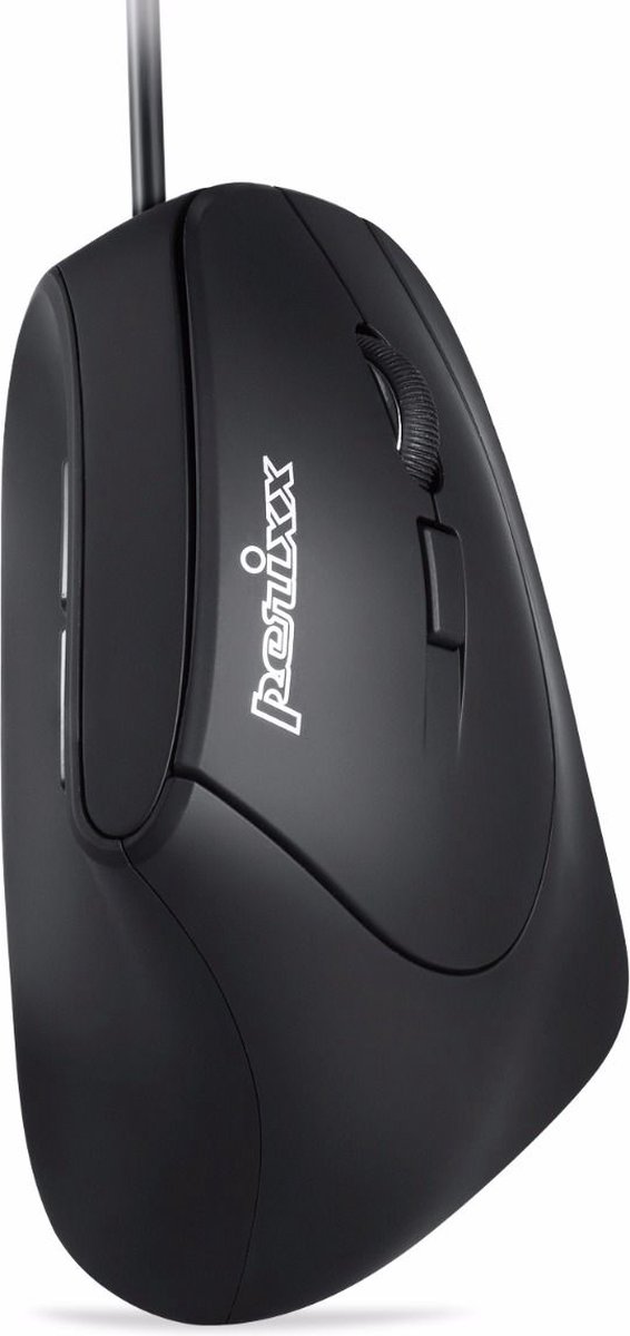 Perixx PERIMICE-515 II Ergonomische muis Rechtshandig USB Type-A Optisch 1600 DPI