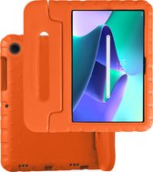 Hoesje Geschikt voor Lenovo Tab M10 Plus 3rd Gen Hoesje Kinder Hoes Shockproof Kinderhoes - Kindvriendelijk Hoesje Geschikt voor Lenovo Tab M10 Plus (3e Gen) Hoes Kids Case - Oranje
