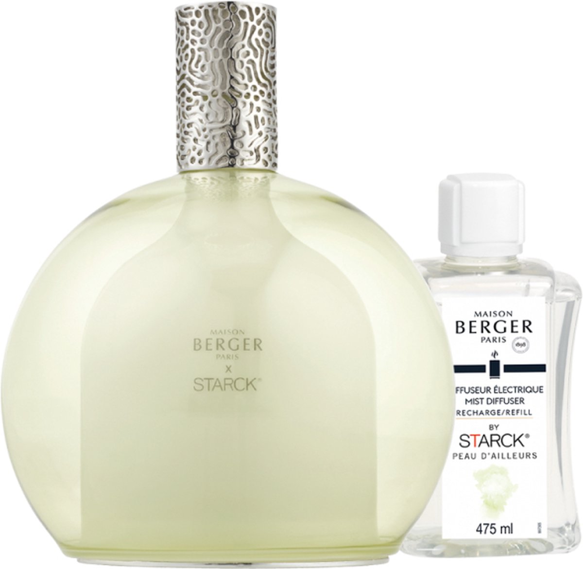Goedkoopste Maison Berger Aroma Diffuser Philippe Starck - Peau D'Ailleurs - Groen