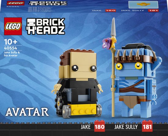 LEGO Brickheadz Avatar 40554 - Jake Sully & His Avatar | bol