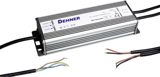 Dehner Elektronik SPE200-24VLP LED-transformator Constante spanning 200 W 8.33 A 24 V/DC Geschikt voor meubels 1 stuk(s